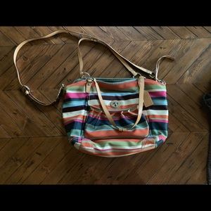 Multicolored Coach Bag 🌸summer ready 🌸